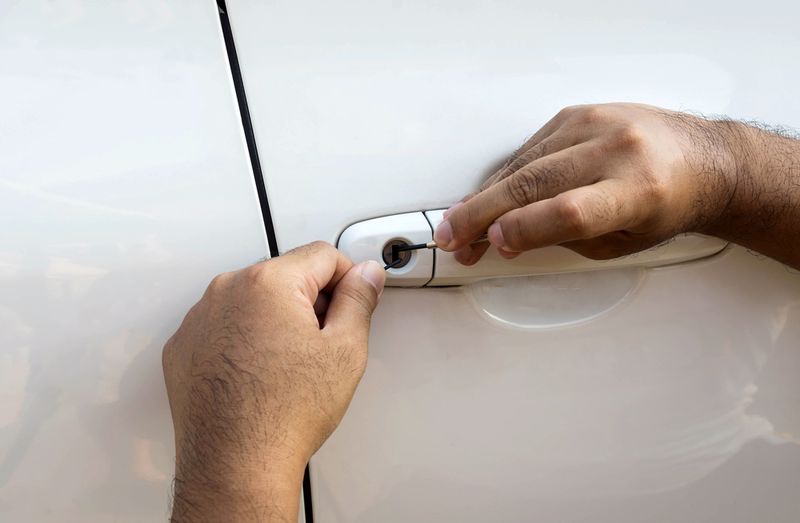 locksmith will open car door,car door service - can use to display or montage on product